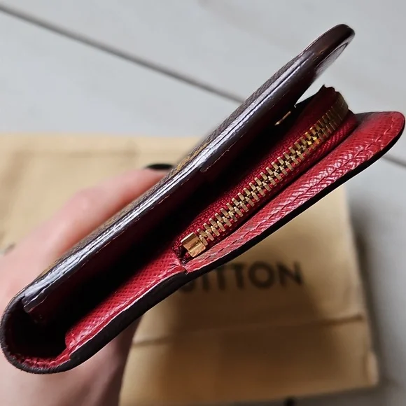 Louis Vuitton Monogram Insolite Wallet Wristlet W/Box + Dustbag - Picture 5 of 15